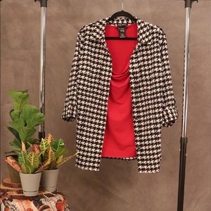 Maggie Barnes blouse 0X 16W. EUC.